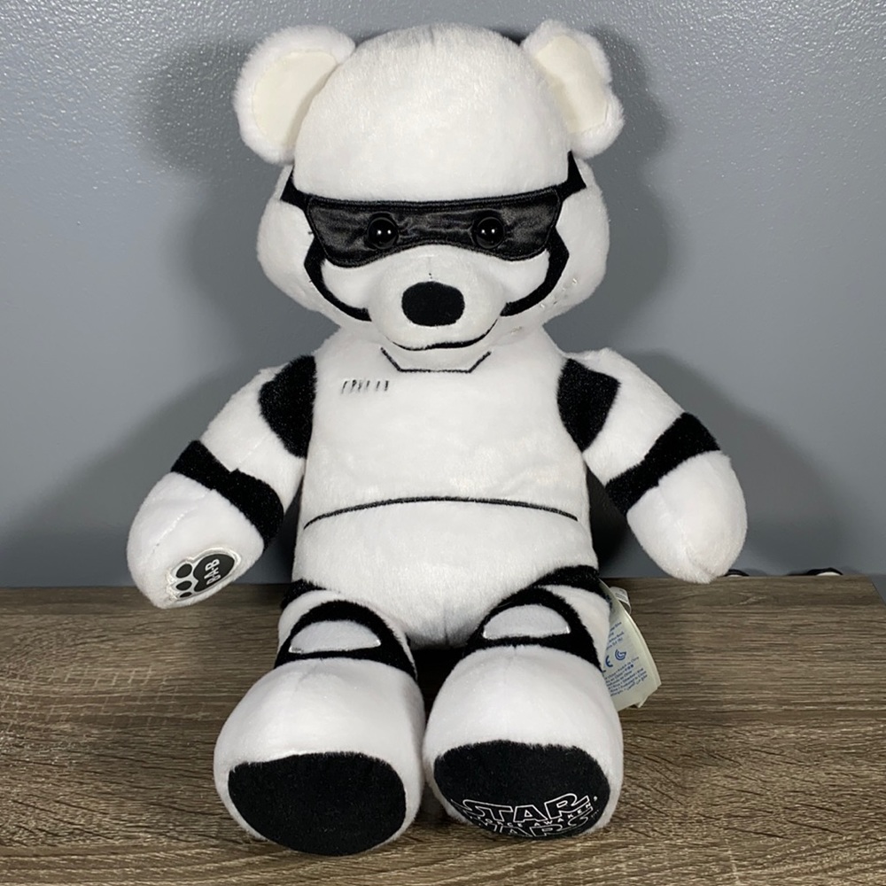 Build a Bear Storm trooper plush